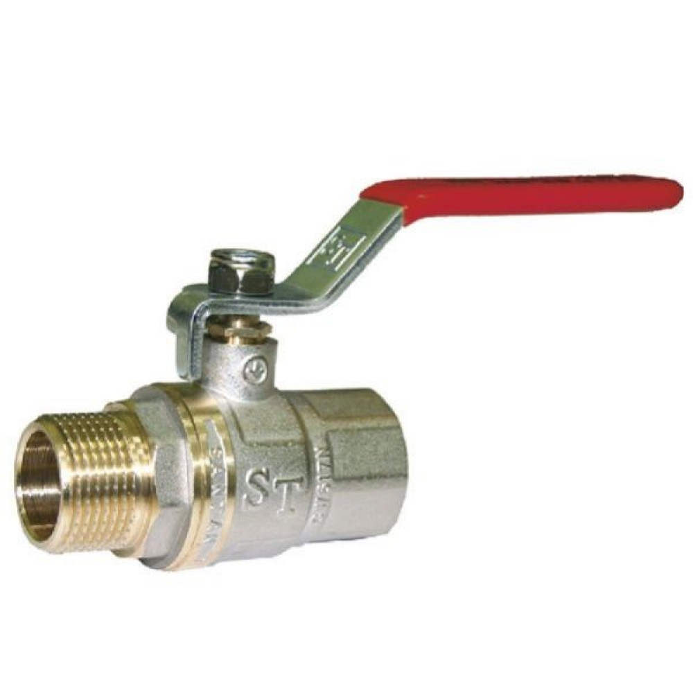 Кран кульовий 1/2" зв чр SANTAN PREMIUM Кран кульовий 1/2" зв чр SANTAN PREMIUM
